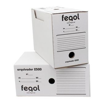 Archive Box White Fegol