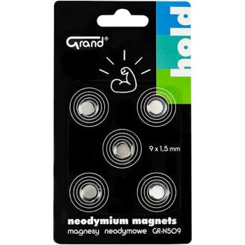 Magnets Neodymium GR-N509 9mm GRAND 5pcs