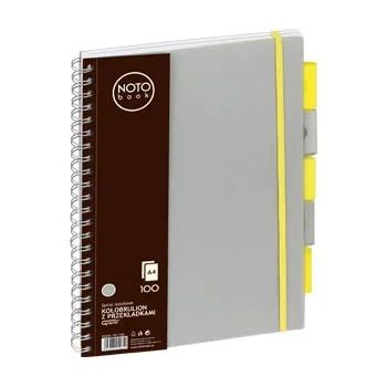  A4  Spiral Project Book 5 Subjects Squared