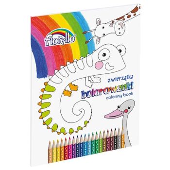 Download JPG Download TIF  Coloring Book Fiorello Animals