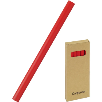 1 Piece Carpenter Pencil Grand - Red