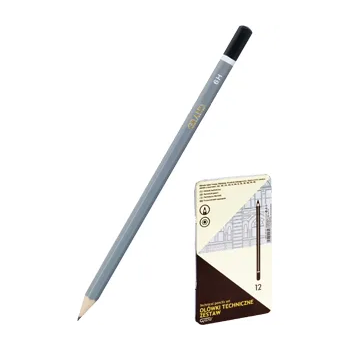 12 Pieces Pencil Technical Grand set in metal box