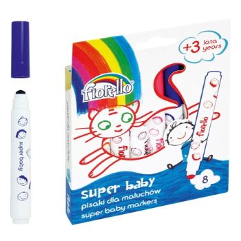 SUPER BABY markers Fiorello– 8 colors