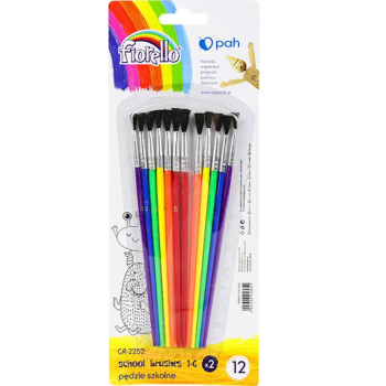 Brushes 2252 school, 12pcs
