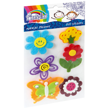 Felt stickers Fiorello -  Flower
