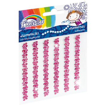 Diamond shape Stickers - Red