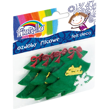 Fabric Christmas Tree 4pcs/pack