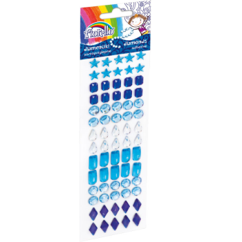 Pearls Assorted Shapes Blue