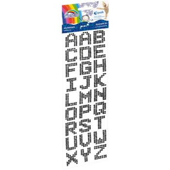 Diamond Letters - Black Color