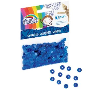 Confetti – sequins Fiorello GR-C14-6B blue