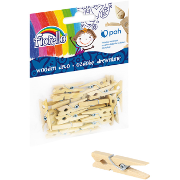 Wooden deco clamp small