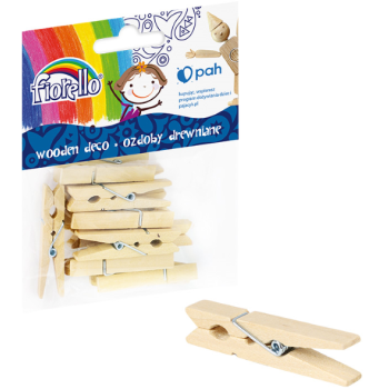 Wooden deco clamp big
