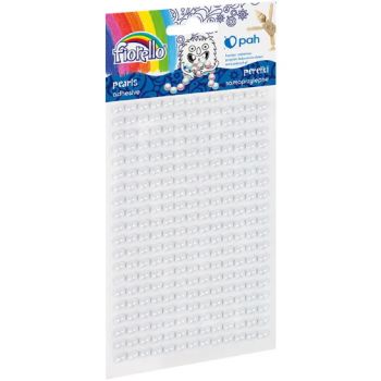 Pearl stickers FIORELLO GR-PS162-10 white