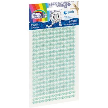 Pearl stickers FIORELLO GR-PS162-10 aquamarine