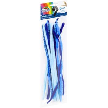  Chenille stems Fiorello 30 cm long, 20 pcs. blue