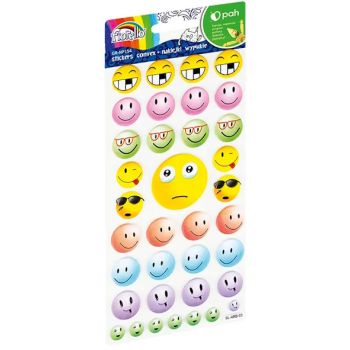 Download JPG Download PDF Card  Convex stickers Fiorello GR-NP154 faces eyes