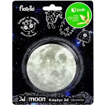   Download JPG Download PDF Card  Glow Moon 3D FIORELLO GR-GW06