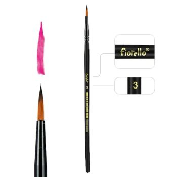 Brushes artistic, nylon bristle -03 FIORELLO
