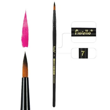 Brushes artistic, nylon bristle -07 FIORELLO