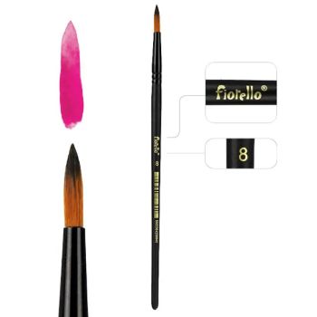 Brushes artistic, nylon bristle -08 FIORELLO