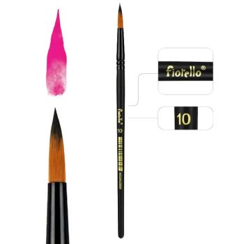 Brushes artistic, nylon bristle -10 FIORELLO