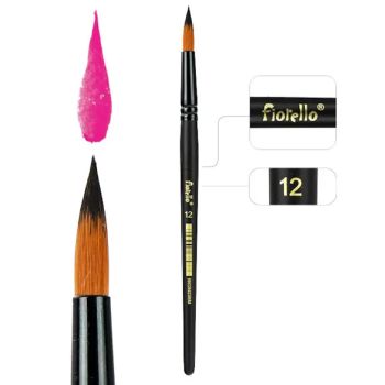 Brushes artistic, nylon bristle -12 FIORELLO
