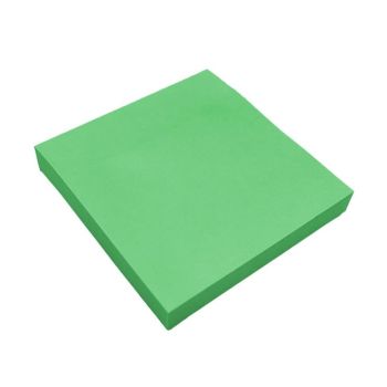 Sticky Note 75x75-  100sheets Bright Green  Colour