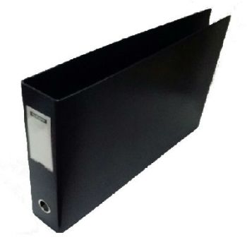 A3  Lever Arch File Oblong PVC Black PREMIER 