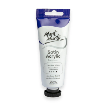 Acrylic Paint 75ml Mont Marte - Titanium White