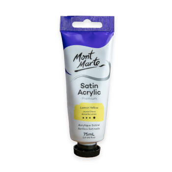 Acrylic Paint 75ml Mont Marte - Lemon Yellow