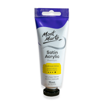 Acrylic Paint 75ml Mont Marte - Cadmium Yellow