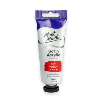 Acrylic Paint 75ml Mont Marte - Scarlet