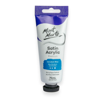 Acrylic Paint 75ml  Mont Marte - Cerulean Blue