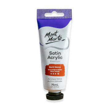 Acrylic Paint 75ml  Mont Marte - Burnt Sienna