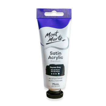 Acrylic Paint 75ml Mont Marte - Paynes Grey