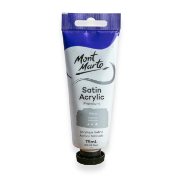 Acrylic Paint 75ml Mont Marte - Silver