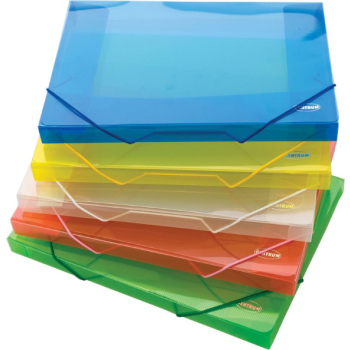 Document case A4 with elastic bands Plastic