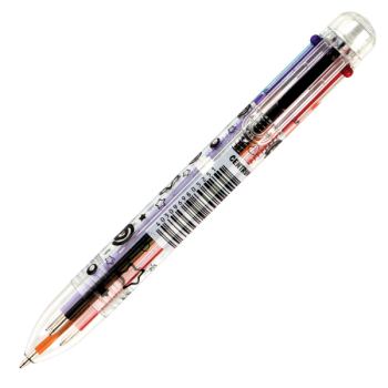 Automatic ball pen 6-colour ink0.7mm - Centrum
