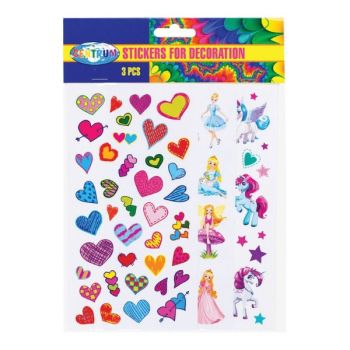 Decoration stickers paper 20x30mm & 20x15mm - Centrum