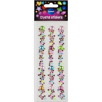 Decoration stickers "CRYSTAL" 17x7cm