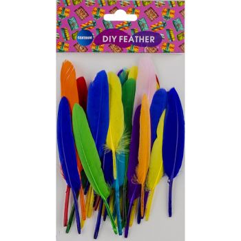 Fearher Goose 8-15cm 30pcs