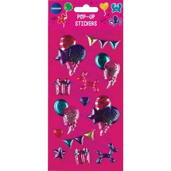 Decoration stickers 23x30mm &20x35mm PVC PARTY "B"