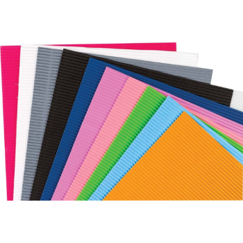 Corrugated paper A4 10colors Assorted