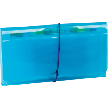 Expanding file B6 w/elastic bands (assorted ) PP - Centrum