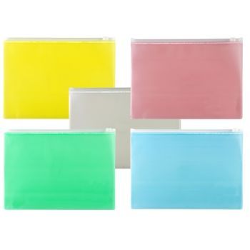 A5 Zipper bag 25x17.8cm 0.16mic - Strong Quality