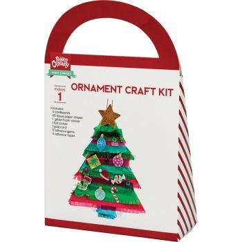 DIY ORNAMENT KIT "Christmas tree" 14x5 cm