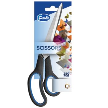Scissors FOROFIS 250mm  with soft rubber