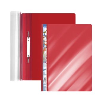 Clip file A4+ 0.15/0.15mm (red glassy) PP