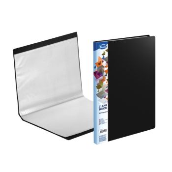 10 Sheets A4 Display Book  BLACK