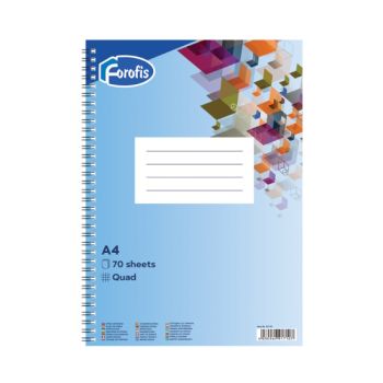 A4 Spiral Note Book Squared
